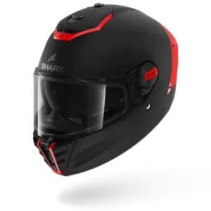 Shark Spartan RS Blank Mat Zwart Oranje
