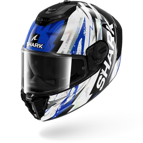 Zwart Blauw Chroom