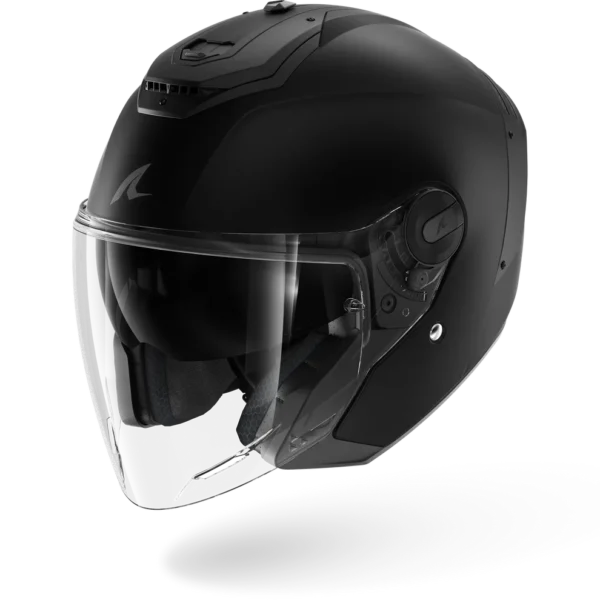 Shark RS Jet Blank Mat Zwart
