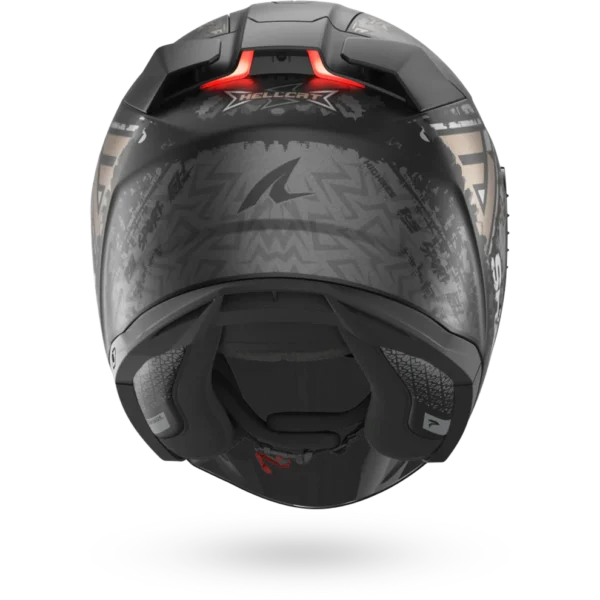 Shark Skwal I3 Jet Hellcat Mat Zwart Chroom Antraciet - Afbeelding 2