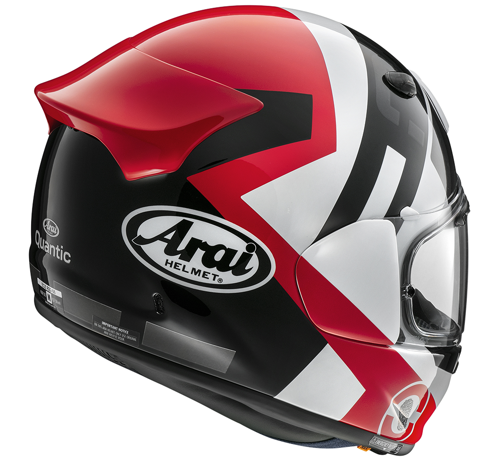Arai Quantic Supra Rood - Afbeelding 2