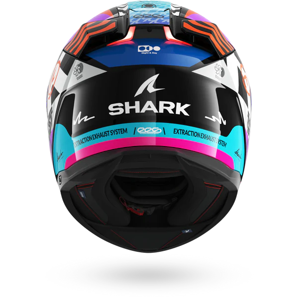 SHARK SKWAL I3 SPEED-FANCY Black White Orange - Afbeelding 5