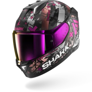 SHARK SKWAL I3 HELLCAT Mat Black Chrome Purple