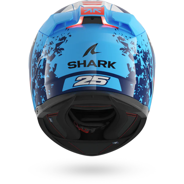 SHARK SKWAL I3 REPLICA RAUL FERNANDEZ Blue White - Afbeelding 3