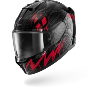 SHARK D-SKWAL 3 SHIEVER Black Anthracite Red