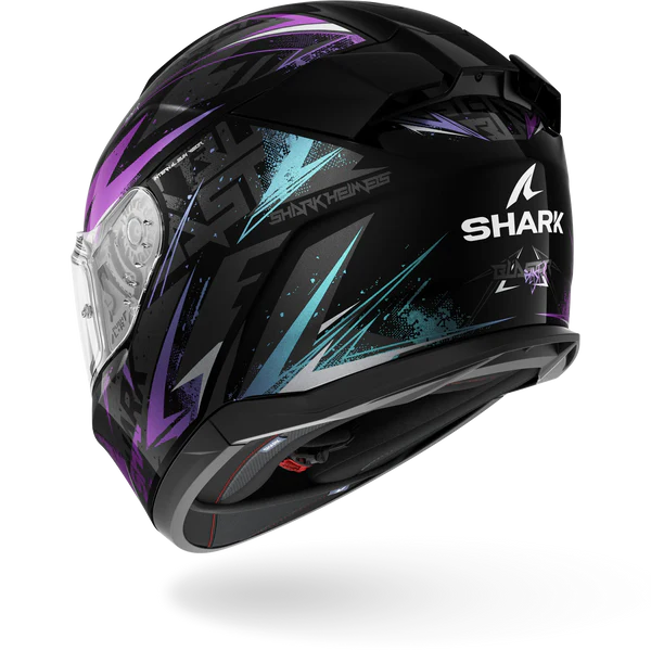SHARK D-SKWAL 3 BLAST-R Black Green Glitter - Afbeelding 3