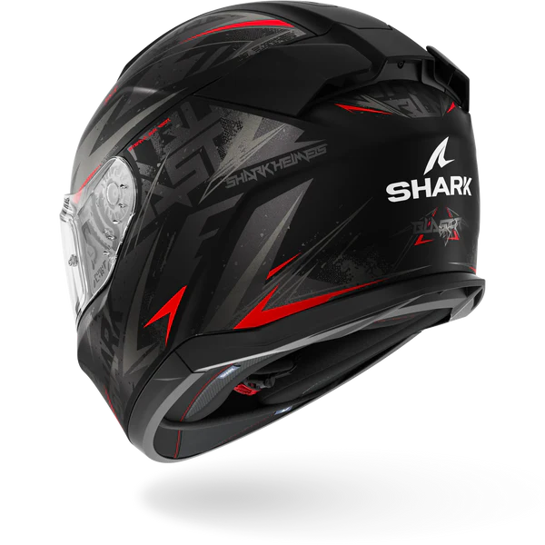 SHARK D-SKWAL 3 BLAST-R Black Anthracite Red - Afbeelding 2
