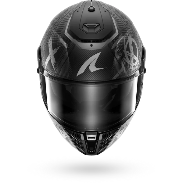 SHARK SPARTAN RS SHIEVER Mat Carbon Anthracite Silver - Afbeelding 5