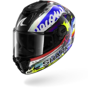 SHARK SPARTAN RS STREETRUSH Carbon Blue Chrome