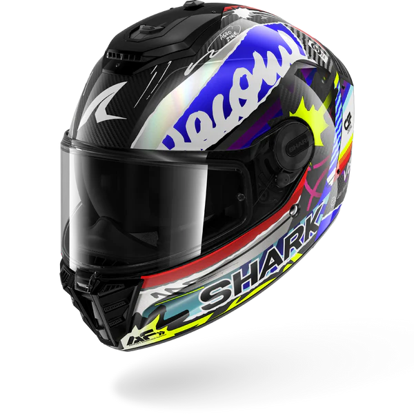 SHARK SPARTAN RS STREETRUSH Carbon Blue Chrome