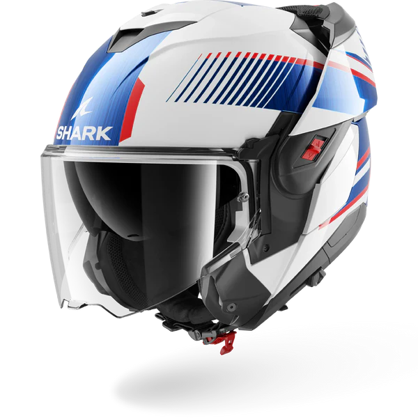 SHARK OXO SIKTER White Chrome Blue