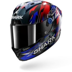 SHARK AERON  ZARCO GP DE FRANCE Carbon Blue Chrom