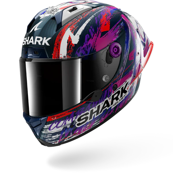 SHARK AERON-GP Fim Racing ZARCO SIGNITURE Carbon White Violet