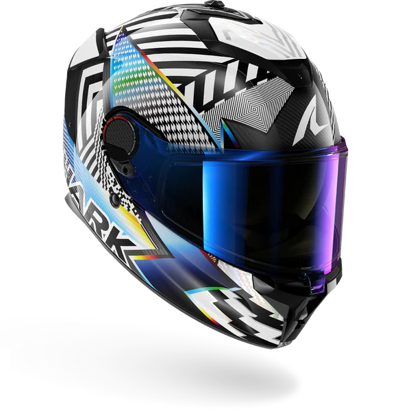 SHARK SPARTAN GT PRO STHYR Carbon White Chrom - Afbeelding 2