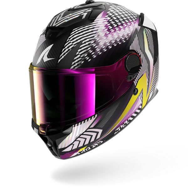 SHARK SPARTAN GT PRO STHYR Mat Carbon Violet Chrom