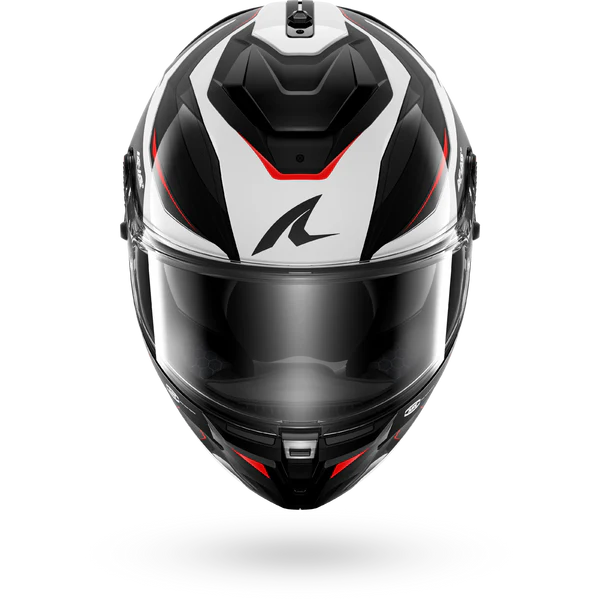 SHARK SPARTAN GT PRO MEKARIUM Carbon Silver Red - Afbeelding 5