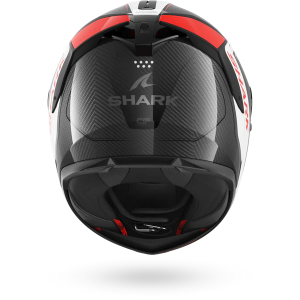 SHARK SPARTAN GT PRO MEKARIUM Carbon Silver Red - Afbeelding 2
