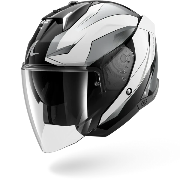 SHARK SKWAL i3 JET MEKARIUM Black Chrom White