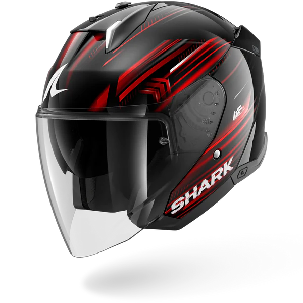 SHARK SKWAL i3 JET LIGHT-BLUR Black Red White
