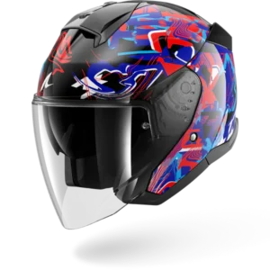 SHARK SKWAL JET PRANZ Black Blue Red