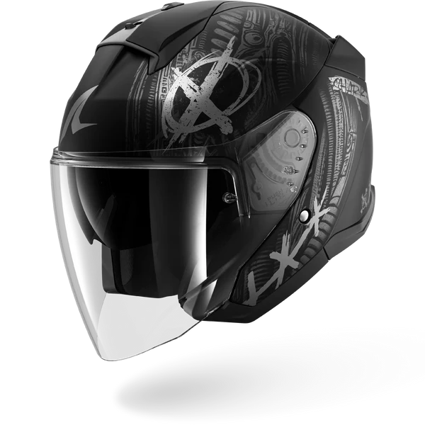 SHARK SKWAL JET SHIEVER Mat Black Anthracite Silver