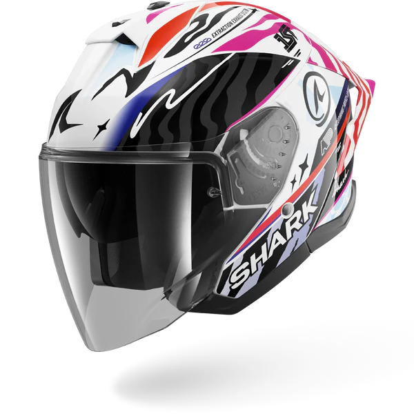 SHARK SKWAL JET CUP SPEED-FANCY Black White Orange